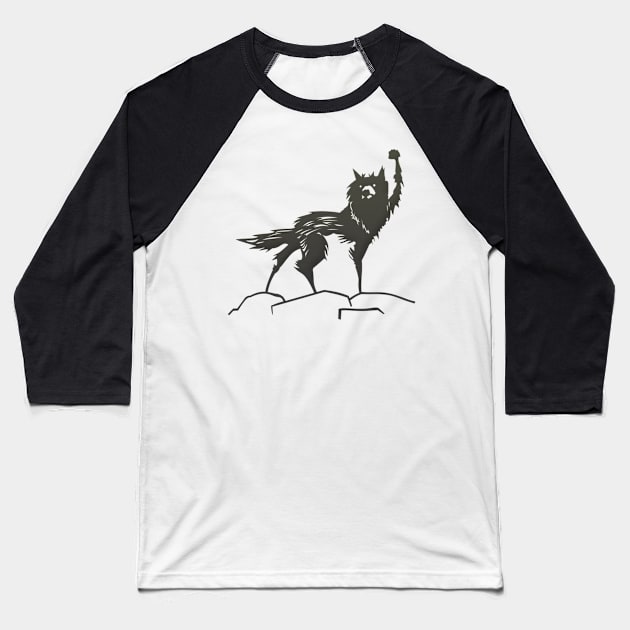 Fox Baseball T-Shirt by hstewartcrook